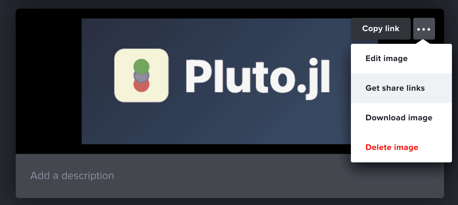 Imgur share links